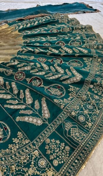 Designer Silk Lehenga Choli With Sequence Work  Designer Lehenga Choli