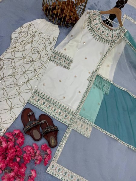 Premium Farshi Palazzo Kurti Set with Diamond Work Perfect for Nikah Ready To Wear Collection
