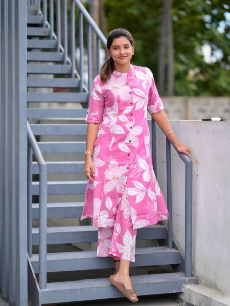 Digital Printed Glam And Trendy Casual Wear Coord Set For Office Looks CO ORD Sets