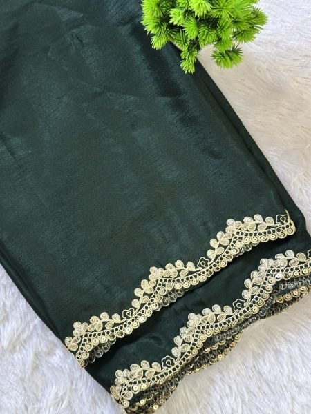 Distinctive Green Festive Wear Gown with Koti and Embroidery Dupatta Kurti With Dupatta Wholesale
