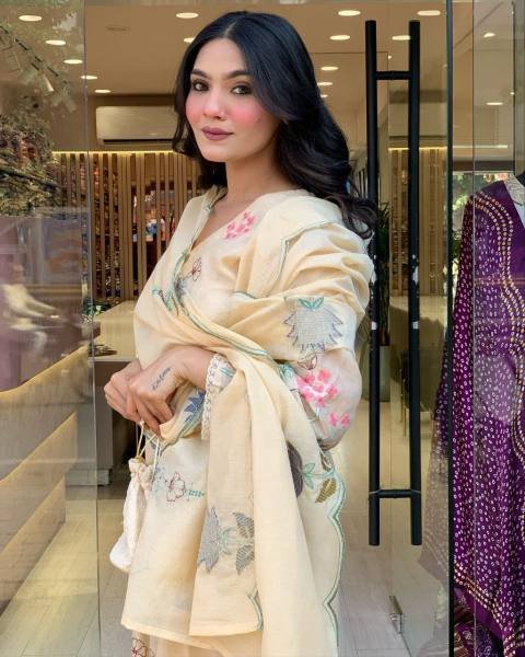 Dreamy Floral Printed Kurta Pant with Dupatta For Woman 2025 3 Piece Kurti Set