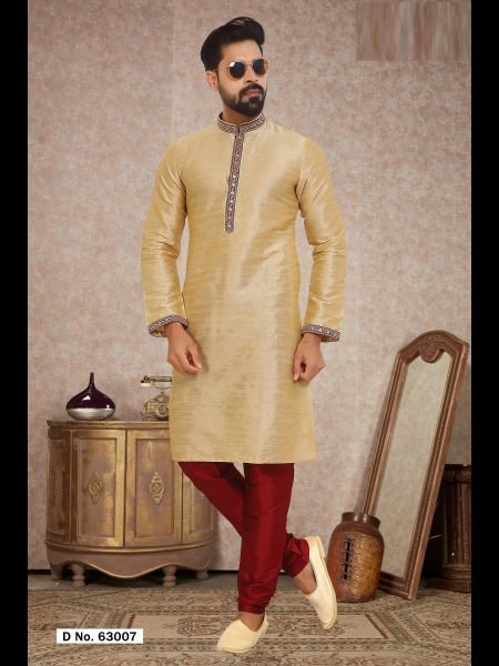 Dupion Silk mens kurta payjama collection by royal export  Kurta Pajama Wholesale