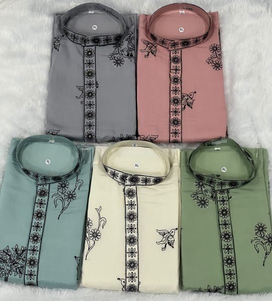 Dynamic Green Designer Roman Silk Kurta Pajama Set for Men  Kurta Pajama Wholesale