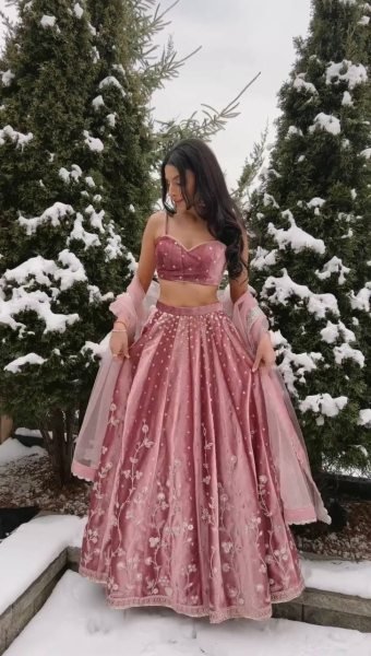 Dynamic Japan Satin Lehenga with Coding Dori Sequins Work for Wedding Wear Bollywood Lehenga Choli