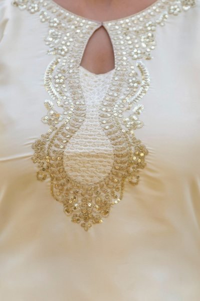 Dynamic White Japan Satin Kurti Patiala Set with Dupatta for Women Embroidery Kurtis 