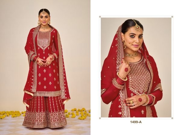 Eba Hurma Heavy Faux Georgette With Embroidery Work Palazzo Suit  Designer Plazzo Salwar Suits Wholesale