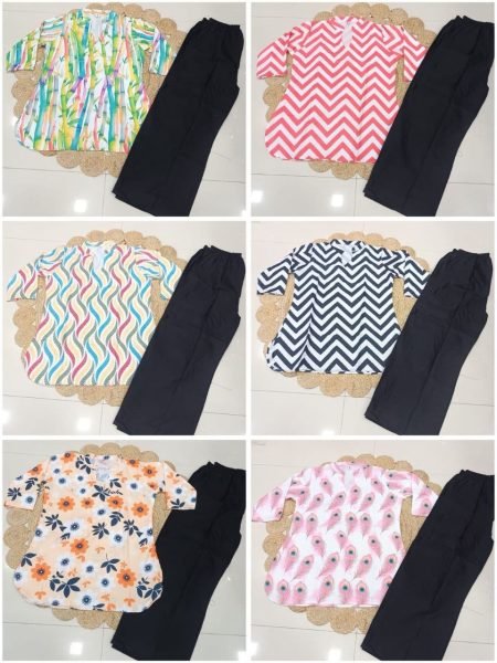 Eco friendly Off White Rayon Slub Co ord Set with Digital Print for Women CO ORD Sets