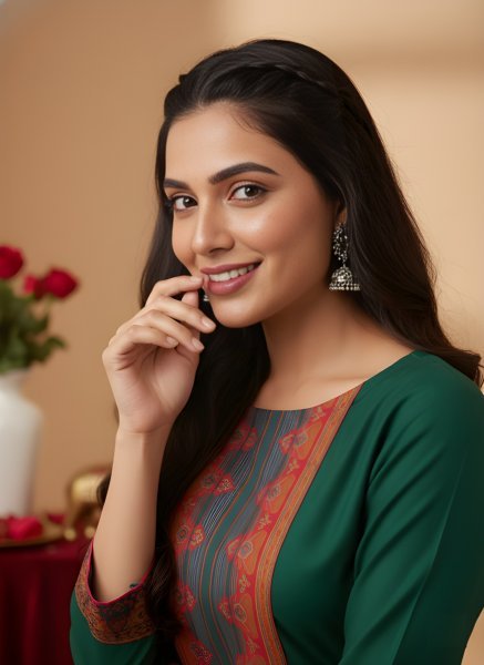 Efficient Green Best Selling Cotton Kurta Set for Women Collection  Straight Cut Long Kurtis