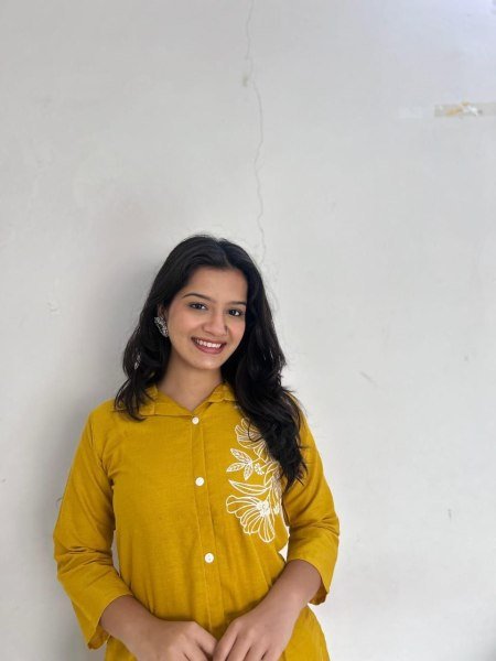 Efficient Yellow Cotton Kurti Plazzo Set with Embroidery for Daily Wear Women CO ORD Sets