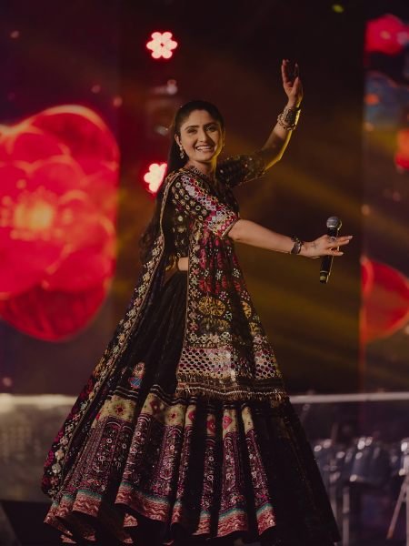 Effortless Black Printed Muslin Cotton Lehenga Choli with Coin Handwork Lace Dupatta  Lehenga