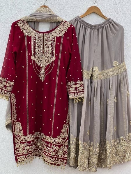 Eid Festive Traditional Suit Dress for Wholesaler Reseller Shopkeeper Heavy Georgette Set Ready To Wear Collection
