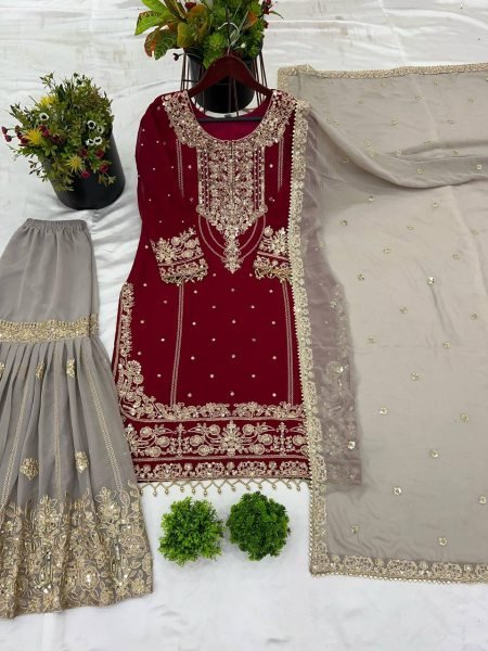 Eid Festive Traditional Suit Dress for Wholesaler Reseller Shopkeeper Heavy Georgette Set Ready To Wear Collection
