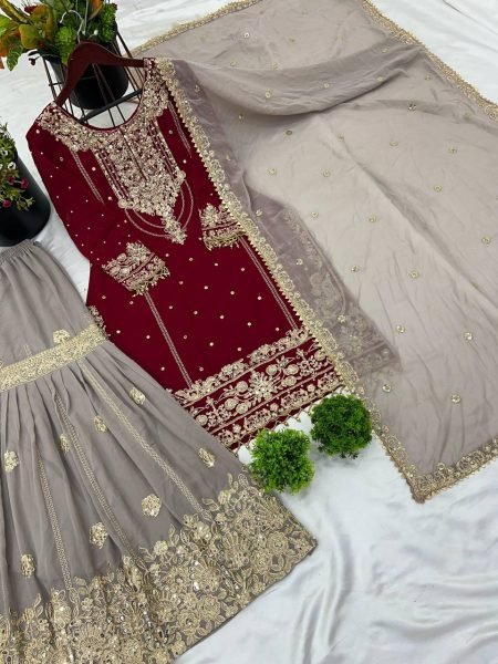 Eid Festive Traditional Suit Dress for Wholesaler Reseller Shopkeeper Heavy Georgette Set Ready To Wear Collection