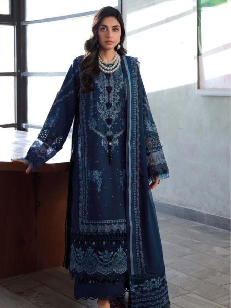 Elan 4 Deepsy Cotton Embroidery Pakistani Patch Work Suits Exporter India Salwar Kameez