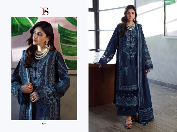 Elan 4 Deepsy Cotton Embroidery Pakistani Patch Work Suits Exporter India Pakistani Suits Wholesale