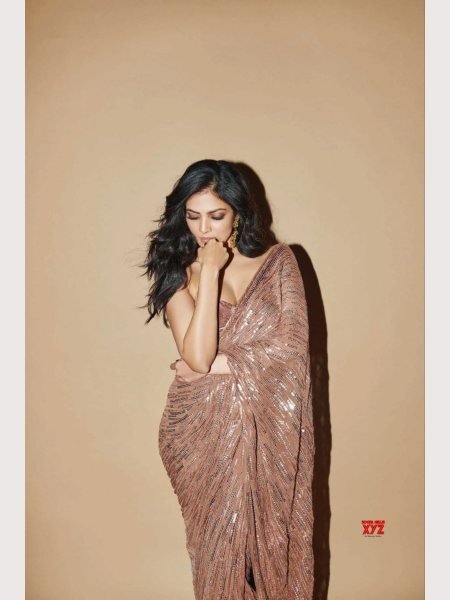 Elegant Heavy Georgette Saree With Sequins Work Bollywood Fancy Sarees Wholesale
