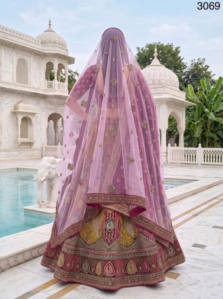 Elegant Maroon Velvet Bridal Lehenga Choli with Designer Patch  Dori and Sequins Work at Wholesale Rate Bridal Lehenga Choli