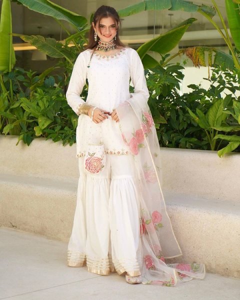 Elegant Palazzo Set with Fancy Dupatta Perfect for Weddings & Celebrations Ready To Wear Collection