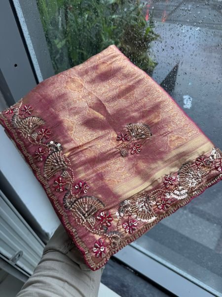 Elegant Pink Pure Kanjivarm Silk Saree with Running Silk Blouse at Manufacturer Rate Silk Sarees Wholesale