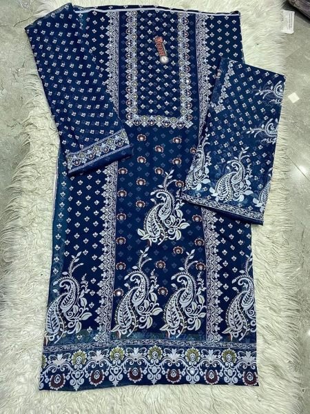 Elegant Printed Organza Suit Set Retailer And Wholesaler Wholesale Printed Salwar Kameez 