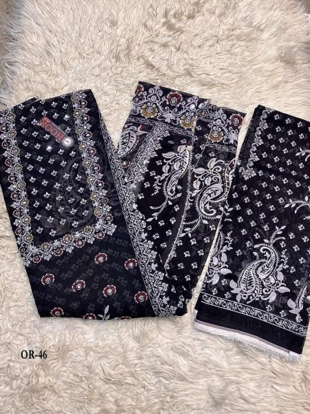 Elegant Printed Organza Suit Set Retailer And Wholesaler Wholesale Printed Salwar Kameez 