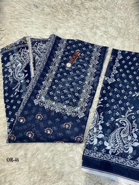 Elegant Printed Organza Suit Set Retailer And Wholesaler Wholesale Printed Salwar Kameez 