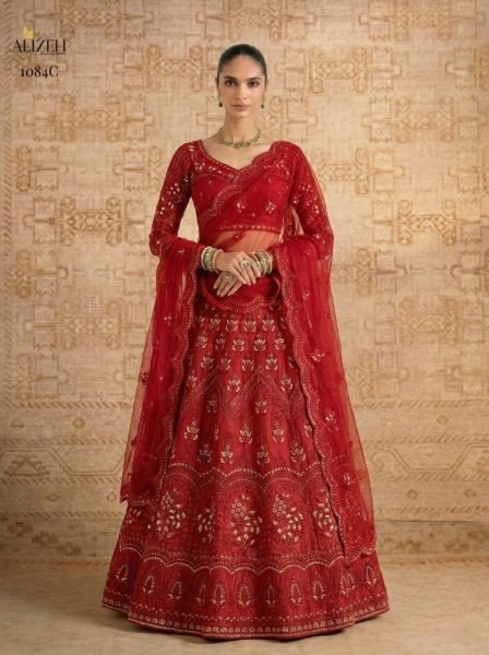 Elegant Red Heavy Designer Lehenga Collection for Weddings and Grand Celebrations Bridal Lehenga Choli