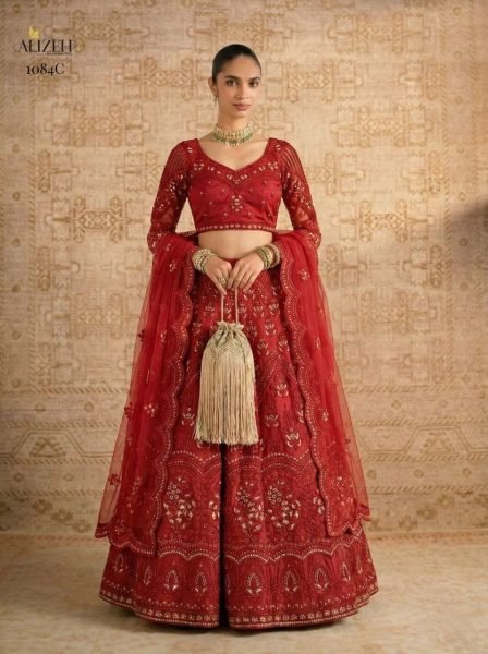 Elegant Red Heavy Designer Lehenga Collection for Weddings and Grand Celebrations Bridal Lehenga Choli