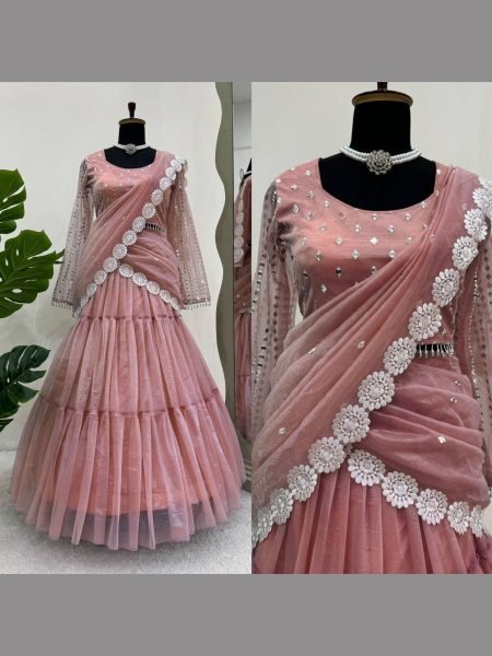 Elegant  Reday to wear Lehengha  saree Collection Ready To Wear Saree 