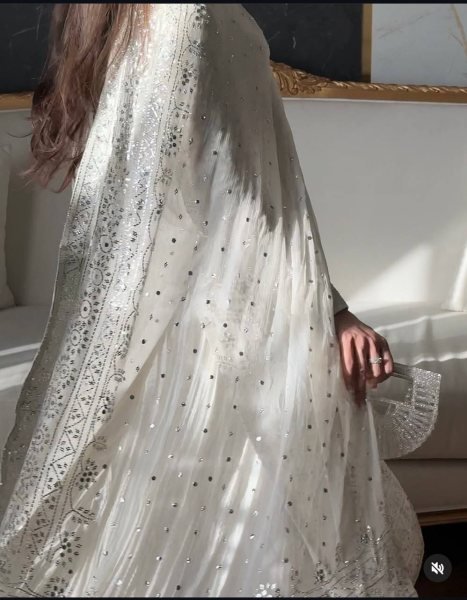 Elegant White Pakistani Straight Cut Dress Set for Wholesale and Resale Ready To Wear Collection