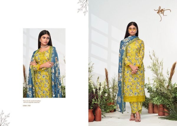 Elegent Pure Cotton Digital Print With Embroidery Designer Festive Wear Salwar Suit Set Wholesaler Pakistani Suits Wholesale