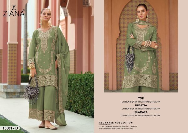 Embroidery Chinon Silk Designer Pakistani Salwar Suit Set Wholesaler Into Surat Pakistani Suits Wholesale