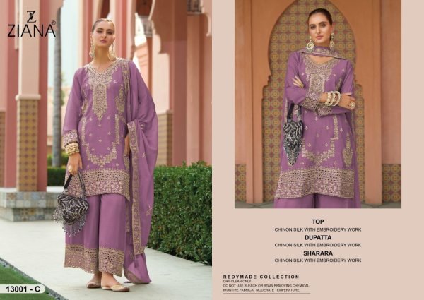 Embroidery Chinon Silk Designer Pakistani Salwar Suit Set Wholesaler Into Surat Pakistani Suits Wholesale