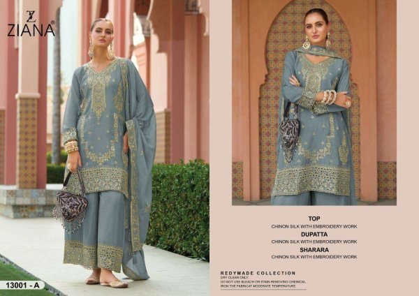 Embroidery Chinon Silk Designer Pakistani Salwar Suit Set Wholesaler Into Surat Pakistani Suits Wholesale