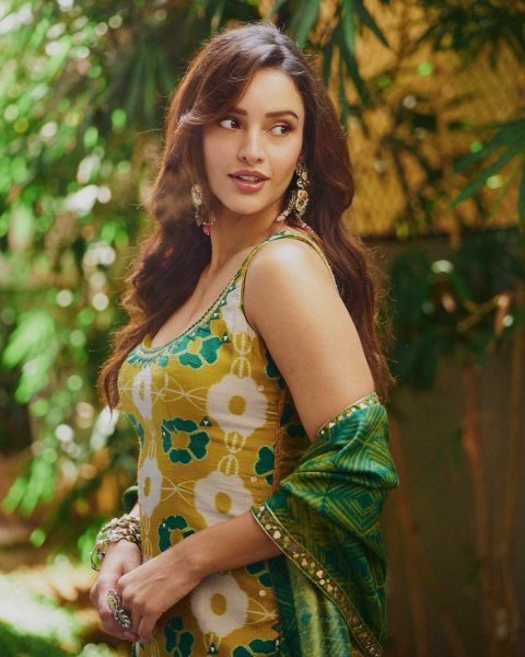 Enduring Yellow Festival Wear Pure Chinon Silk Kurti Palazzo Set with Designer Dupatta Ready To Wear Collection