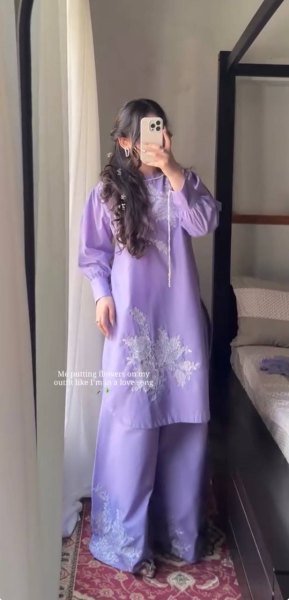 Ergonomic Purple Fully Stitched Neutral Crepe Top Palazzo Set with Digital Print Dupatta Ready To Wear Collection