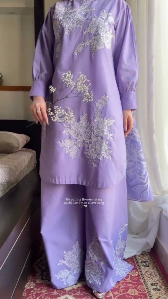Ergonomic Purple Fully Stitched Neutral Crepe Top Palazzo Set with Digital Print Dupatta Ready To Wear Collection