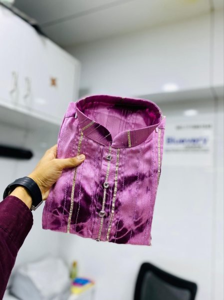 ETHNIC WEAR ITALIAN SILK MENS KURTA PAJAMA SET Kurta Pajama Wholesale