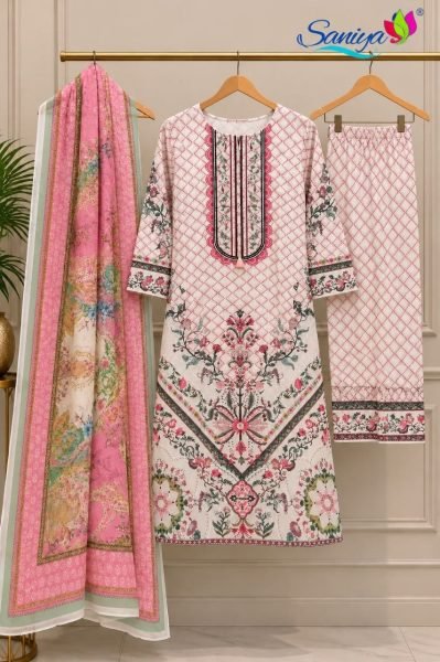 Exceptional Baby Pink Ready Made Viscose Fiona Print Kaftan Palazzo Set for Women Pakistani Suits Wholesale
