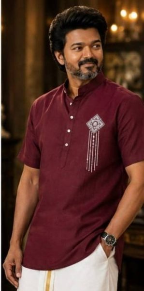 Exceptional Maroon Men   s Traditional Printed Jippa Shirt For Festival Mens Shirt