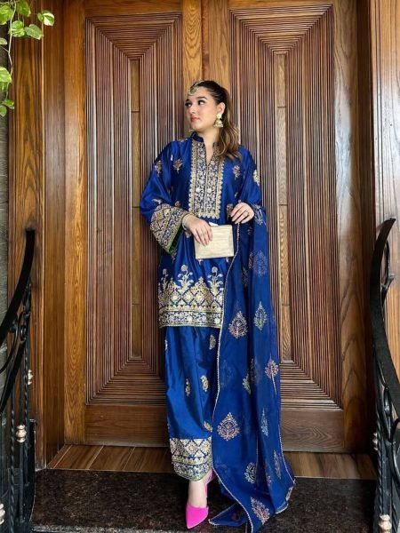 Exclusive Chinon Kurti Palazzo Set for Womens Wear Wholesale Collection by Trusted Indian Clothing Wholesaler