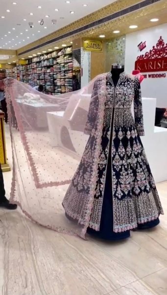 Exclusive Designer Faux Georgette Lehenga with Heavy Embroidery   Sequin Detailing for Women Online Ready To Wear Collection