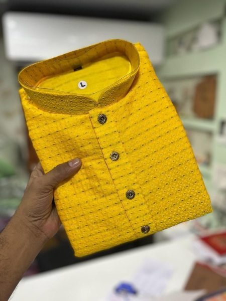  Exclusive Jacquard Silk Mens Kurta Pajama With Buti Work Kurta Pajama Wholesale