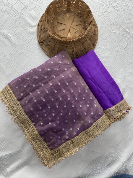 Exclusive Purple Boutique Collection Fancy Border Saree at Wholesale Rate Silk Sarees Wholesale