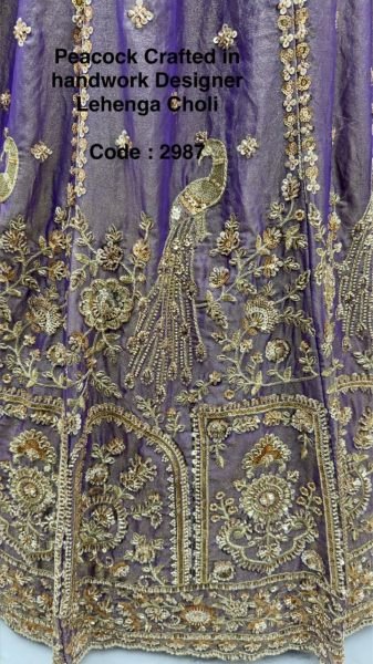 Exclusive Purple Fancy Designer Lehenga for Wedding and Engagement Look Bridal Lehenga Choli