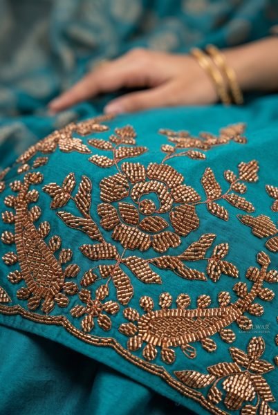 Exclusive Rama Premium Chinnon Beads Work Kurti Pant Dupatta Set at Manufacturer  Designer Plazzo Salwar Suits Wholesale