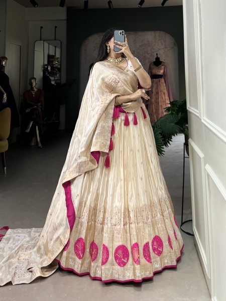 Exclusive Shimmer Silk Lehenga Collection in Wholesale Rate  Designer Lehenga Choli