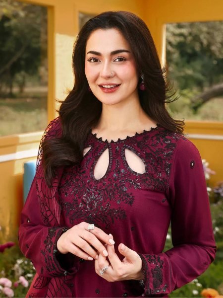 Exquisite Maroon Satin Rayon Palazzo Suit with Organza Dupatta for Party Wear Ready To Wear Collection
