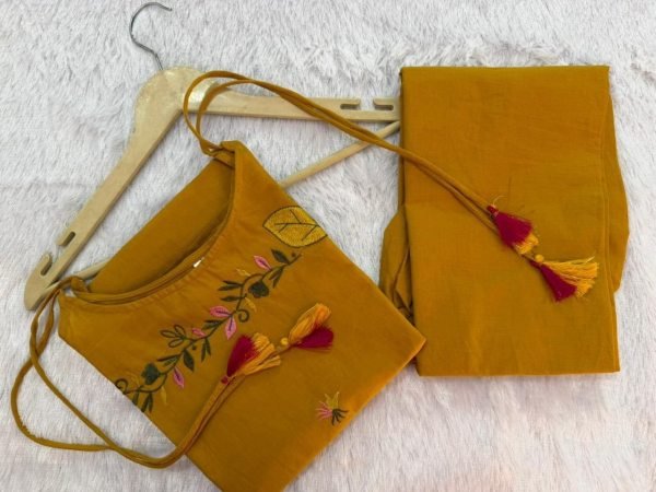 Exquisite Yellow Heavy Fandy Silk Top with Farshi Salwar and Dupatta Set Cotton Kurtis Wholesale