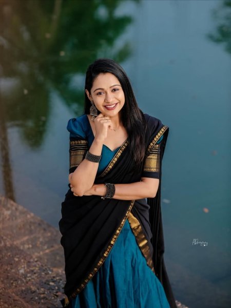 Extraordinary Blue Boutique Style Kanchi Cotton Lehenga Collection with Premium Finish Half Saree Lehenga